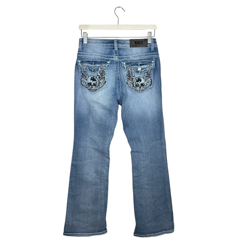 Sky bootcut high